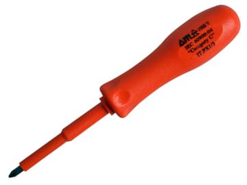 ITL01980 Insulated Screwdriver Pozi No.1 x 75mm (3in)