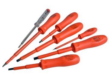 ITL02100 Insulated Screwdriver Set, 7 Piece