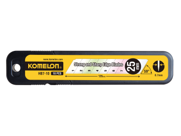 KOMHB710 Snap-Off Blades 25mm (Pack 10)