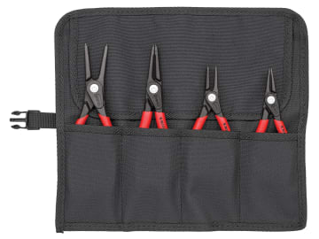 KPX001957 Precision Circlip Pliers Set in Roll, 4 Piece