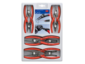 KPX002004SB Precision Circlip Plier Set, 8 Piece