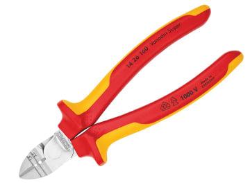 KPX1426160 VDE Diagonal Insulation Stripper & Side Cutter 160mm