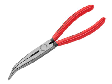 KPX2621200 Bent Snipe Nose Side Cutting Pliers PVC Grip 200mm (8in)