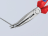 KPX2622200 Bent Snipe Nose Side Cutting Pliers Multi-Component Grip 200mm (8in)