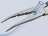 KPX2881280 Long Reach Bent Needle Nose Pliers 280mm