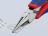 KPX3522115 Half Round Electronics Pliers Multi-Component Grip 115mm
