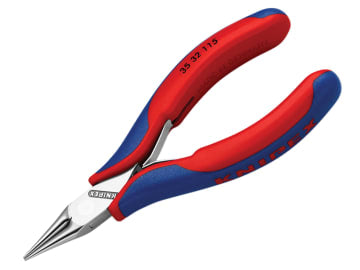 KPX3532115 Round Nose Electronics Pliers Multi-Component Grip 115mm