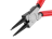 KPX4411J1 Circlip Pliers Internal Straight 12-25mm J1