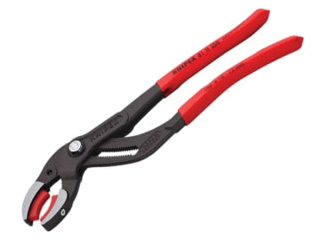 KPX8111250 Plastic Pipe Grip Pliers Plastic Jaws Black 250mm