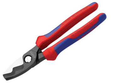 KPX9512200 Cable Shears with Twin Cutting Edge Multi-Component Grip 200mm