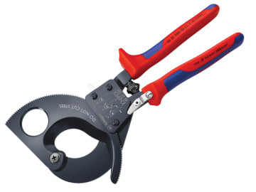 KPX9531280 Ratchet Action Cable Shears Multi-Component Grip 280mm