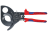 KPX9531280 Ratchet Action Cable Shears Multi-Component Grip 280mm