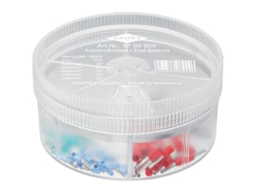 KPX9799905 Insulated Wire Ferrules Assortment Box, 150 Piece