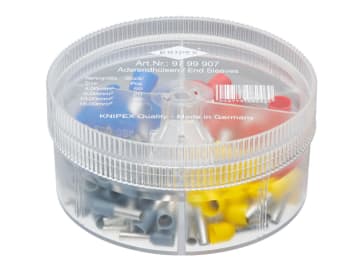 KPX9799907 Insulated Wire Ferrules Assortment Box, 100 Piece