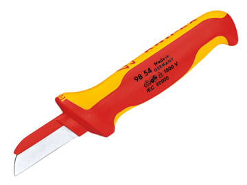 KPX9854 98 54 VDE Cable Knife (Back of Blade Insulated)