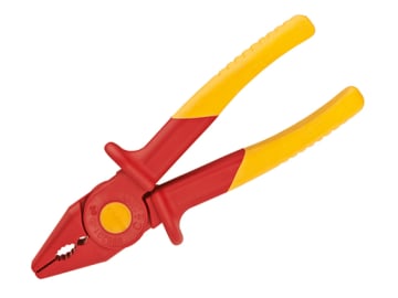 KPX986201 Flat Nose Plastic Insulated Pliers 180mm