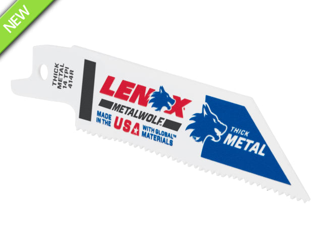 LEN20550414R MetalWolf Wave Edge Reciprocating Saw Blade 102 x 19 x 0.9mm 14 TPI (Pack 5)