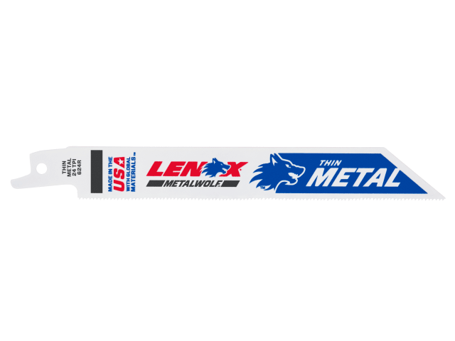 LEN20568624R MetalWolf Wave Edge Reciprocating Saw Blade 152 x 19 x 0.9mm 24 TPI (Pack 5)