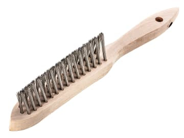 LES120811 Rivet Brush 0.35 Stainless Steel Wire
