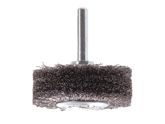 LES417163 Wire Wheel Brush with Shank 70 x 13mm, 0.30 Steel Wire