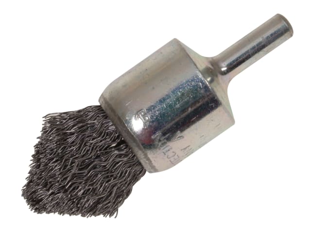LES453162 Pointed End Brush with Shank 23/68 x 25mm, 0.30 Steel Wire