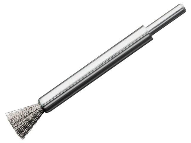 LES458161 End Brush with Shank 12 x 120mm, 0.30 Steel Wire