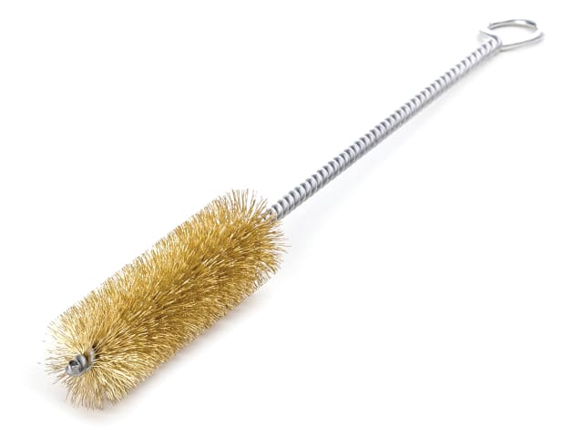 LES542703 Cylinder Brush 10 x 100mm Brass Wire