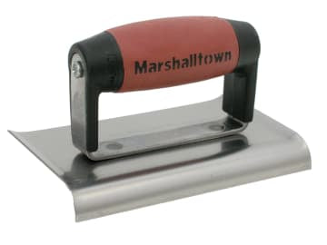 M/T136D M136D Cement Edger Curved End DuraSoft® Handle 6 x 3in