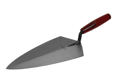 M/T19P12 19P Philadelphia Pattern Brick Trowel Plastic Handle 12in