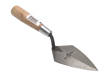 M/T456 45 Pointing Trowel Philadelphia Pattern Wooden Handle 6in