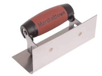 M/T66SSD 66SSD Stainless Steel Internal Corner Trowel Rounded DuraSoft® Handle