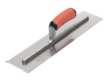 M/TMLF1416SD LayFlat 6mm Notch Trowel 16 x 4in