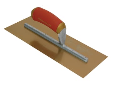 M/TMPB1GSD MPB1GSD Pre-Worn PermaShape® Finishing Gold S/S Trowel DuraSoft® 11 x 4.1/2in