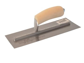 M/TMXS1 MXS1 Plasterer's Finishing Trowel Wooden Handle 11 x 4.1/2in