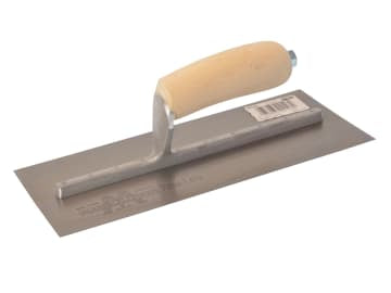 M/TMXS3 MXS3 Plasterer's Finishing Trowel Wooden Handle 11 x 4.3/4in