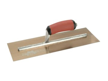 M/TMXS73GSD MXS73GSD Gold Finishing Trowel DuraSoft® Handle 14 x 4.3/4in