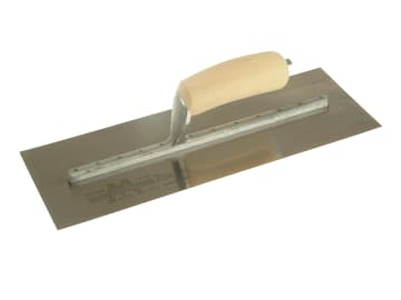 M/TMXS73SS MXS73SS Cement Trowel Stainless Steel Wooden Handle 14 x 4.3/4in