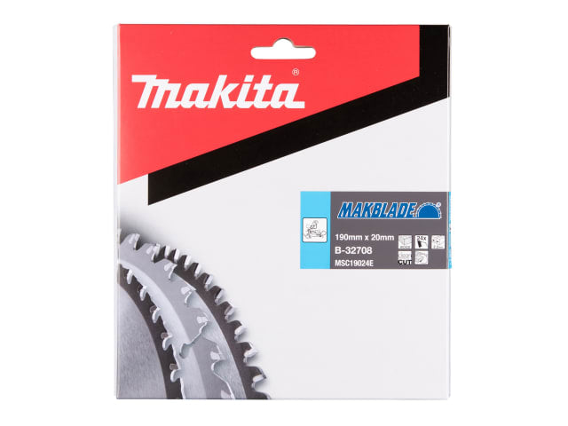 MAKB32708 B-32708 MAKBLADE Mitre Saw Blade 190 x 20mm x 24T