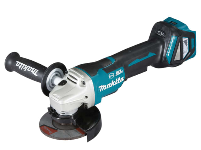 MAKDGA467Z DGA467Z Brushless LXT Paddle Switch Angle Grinder 115mm 18V Bare Unit