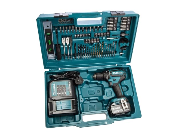 MAKDHP485STX DHP485STX5 Brushless Combi Drill 18V 1 x 5.0Ah Li-ion + 101 Piece Bit Set