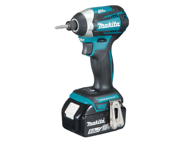 MAKDTD154RTJ DTD154RTJ Brushless Impact Driver 18V 2 x 5.0Ah Li-ion