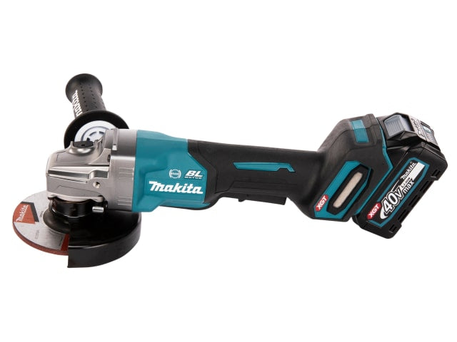 MAKGA013GD2 GA013GD201 XGT 40Vmax BL Paddle Switch Grinder 125mm 40V 2 x 2.5Ah Li-ion