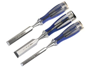 MAR750S3 M750 Splitproof Pro Bevel Edge Chisel Set, 3 Piece