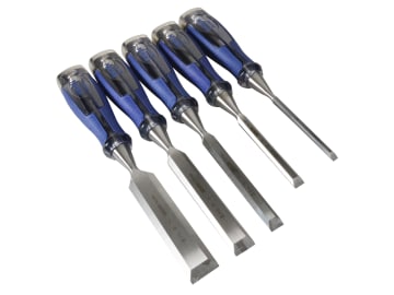 MAR750S5 M750 Splitproof Pro Bevel Edge Chisel Set, 5 Piece