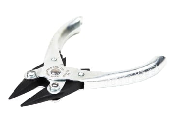 MAU4330125 Snipe Nose Parallel Pliers, Serrated Jaws 125mm