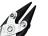 MAU4340125 Snipe Nose Parallel Pliers, Smooth Jaws 125mm