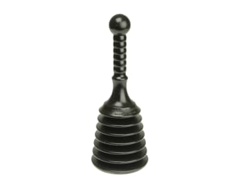 MON1460 1460Y One Piece Handy Plunger Black 100mm (4in)