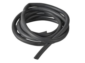MON1729 1729T Black Rubber Hose 2m