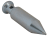 MON379 379W Steel Plumb Bob 113g (4oz)