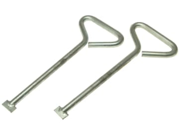 MONMLK12 MLK12 Manhole Cover Lift Keys 304mm (12in) (Pack 2)